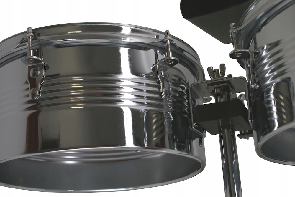 TIMBALESY 13"+14" + 6" COW BELL + KPL. PAŁEK / TIMBALE / TIMBAL Kod producenta 0226