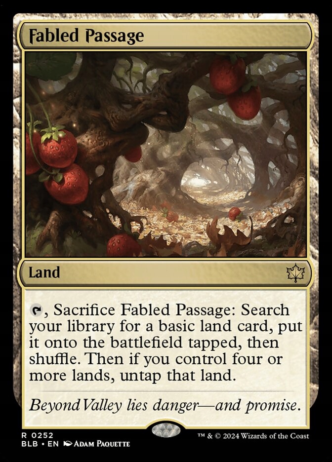 [MTG] Fabled Passage (BLB)