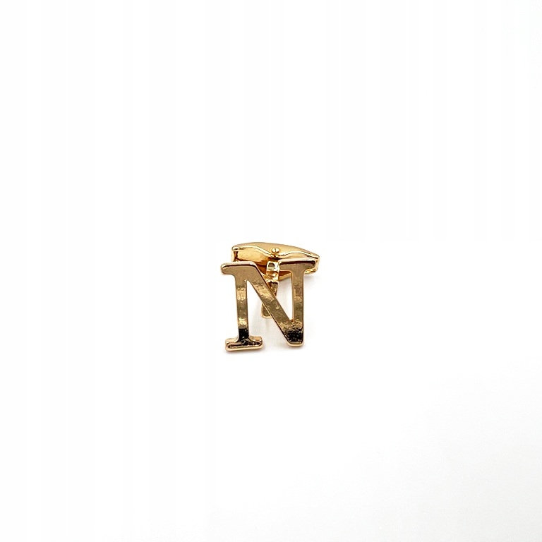 Spinka Do Mankietów Literka "N"