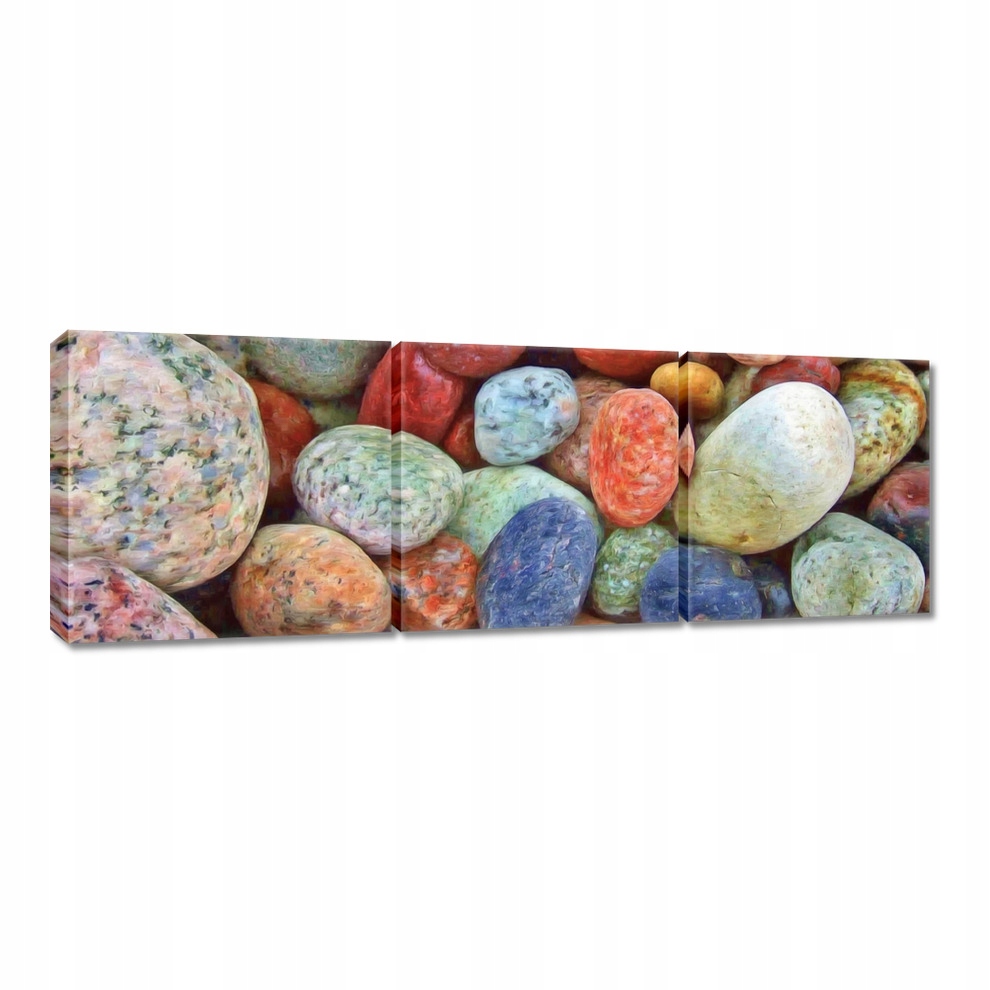 

Obrazy 60x20 Kolorowe kamienie