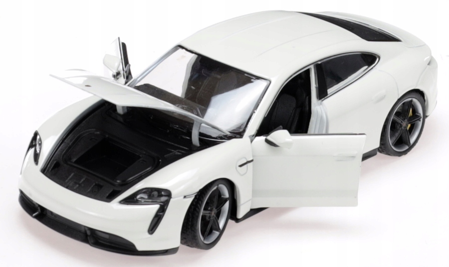 Welly Kovový Model Auto Porsche Taycan Turbo S Model Sběratelský 1:24