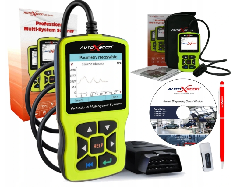 Interfejs tester diagnostyczn RS700 Mercedes Smart