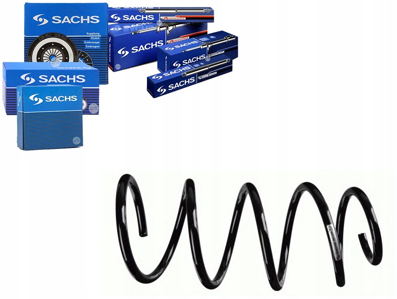 Pružina Zavěšení Sachs QCS6288 86785 6371