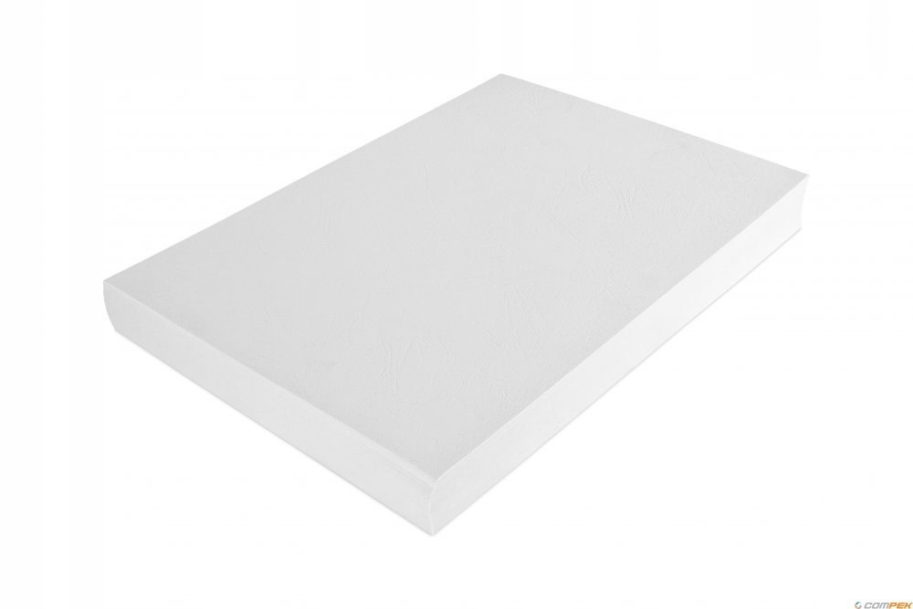 Okładki skóropodobne do bindowania 100ark białe