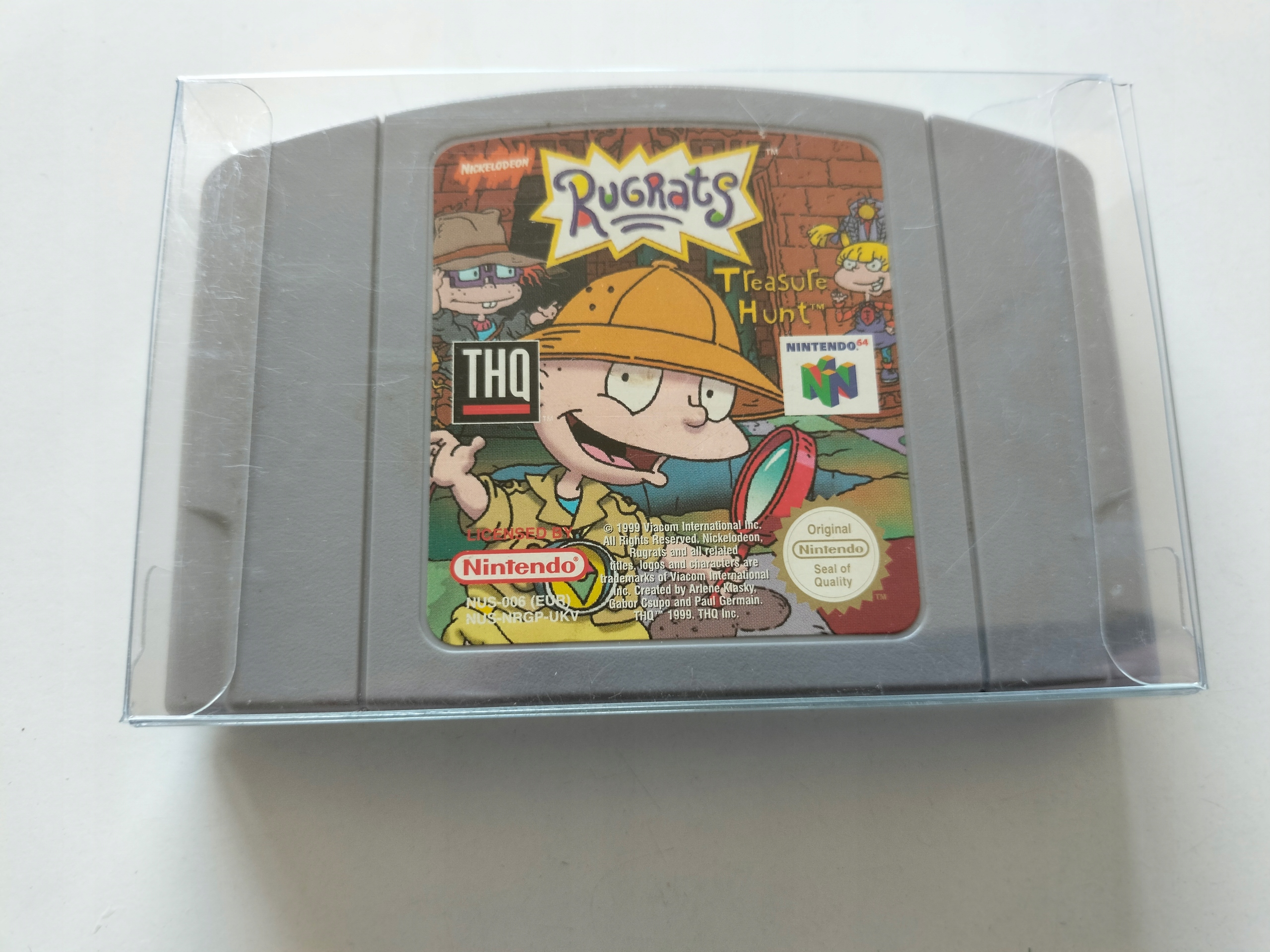RUGRATS N64 + PROTECTOR NINTENDO 64 * ENG