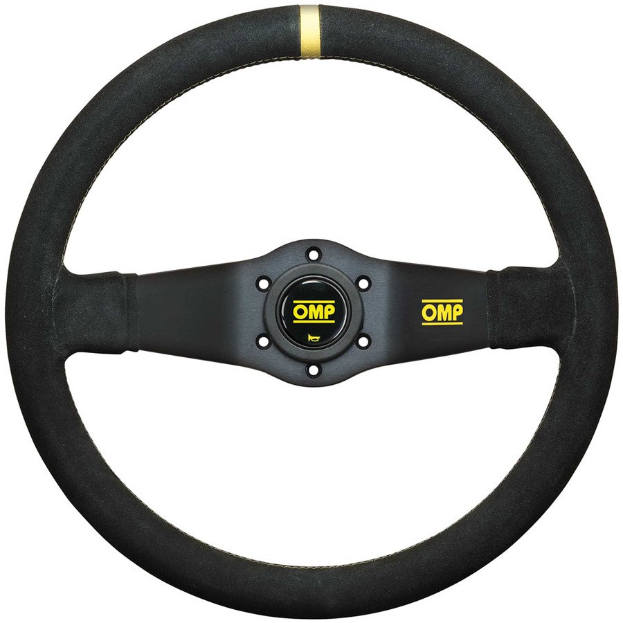 Volant Omp Rally kjs tuning Semiš čierny