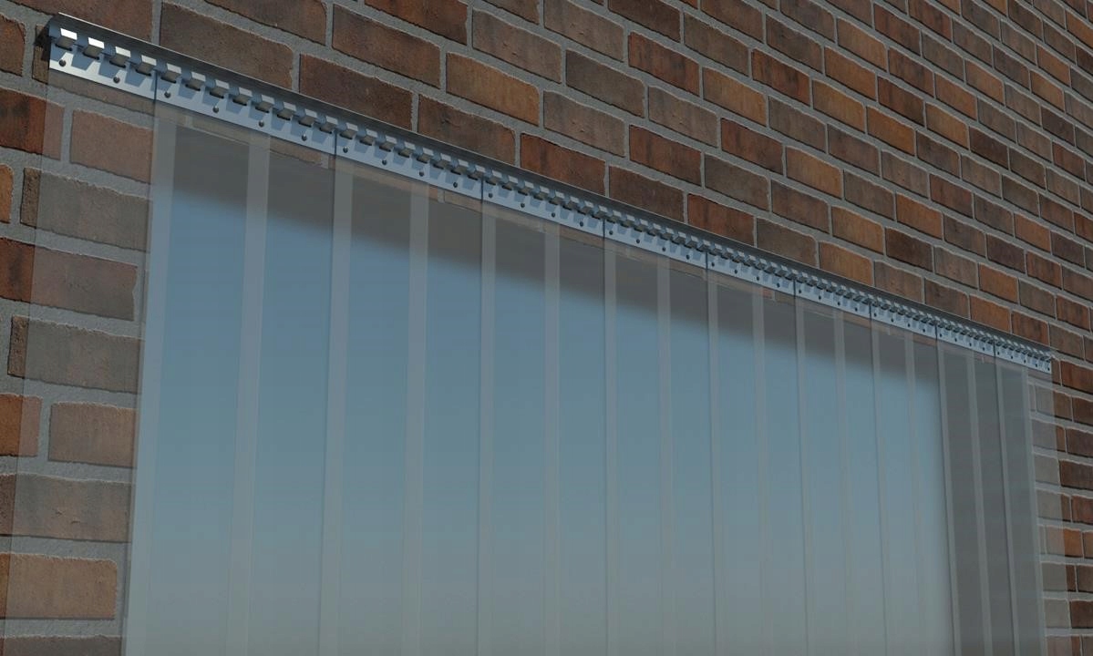 Kurtyna paskowa (SxH): 151 x 200cm, pasy PCV 200x2 Rodzaj kurtyna paskowa