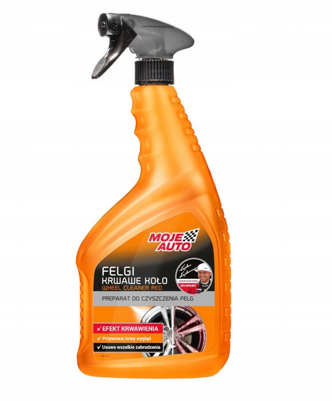 

Płyn do felg Moje Auto Krwawe Koło 750 ml