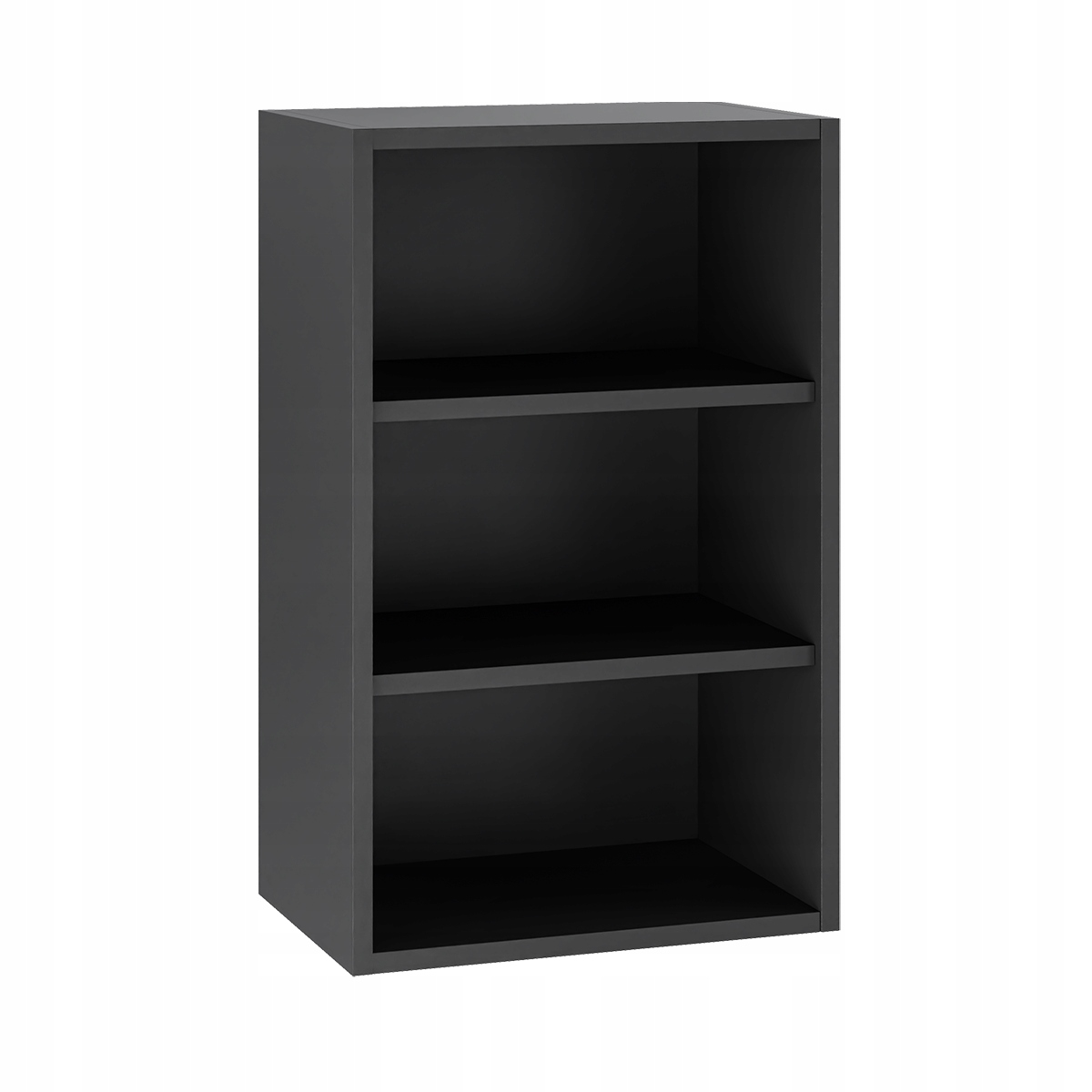 Korpus černá horní kuchyňská skříňka 45/72 s příslušenstvím