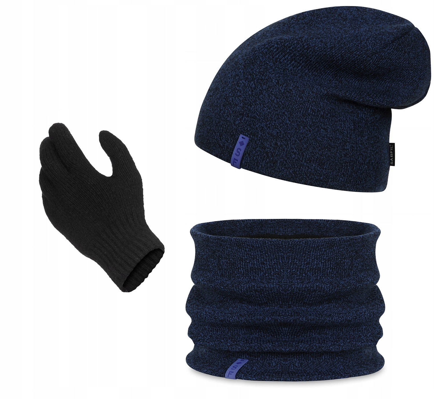 

Komplet czapka komin rękawiczki Polar 56-58 Granat