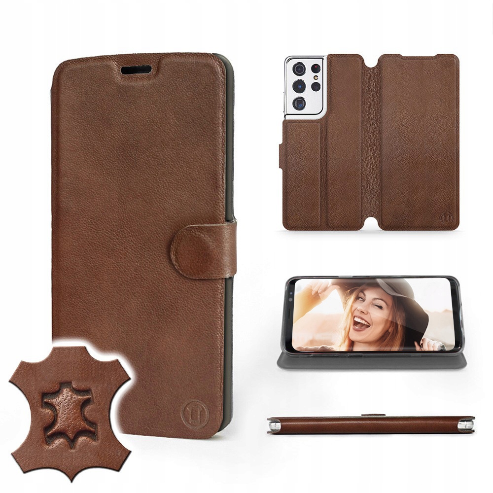 

Etui Mobiwear do Samsung Galaxy S21 Ultra - Brown