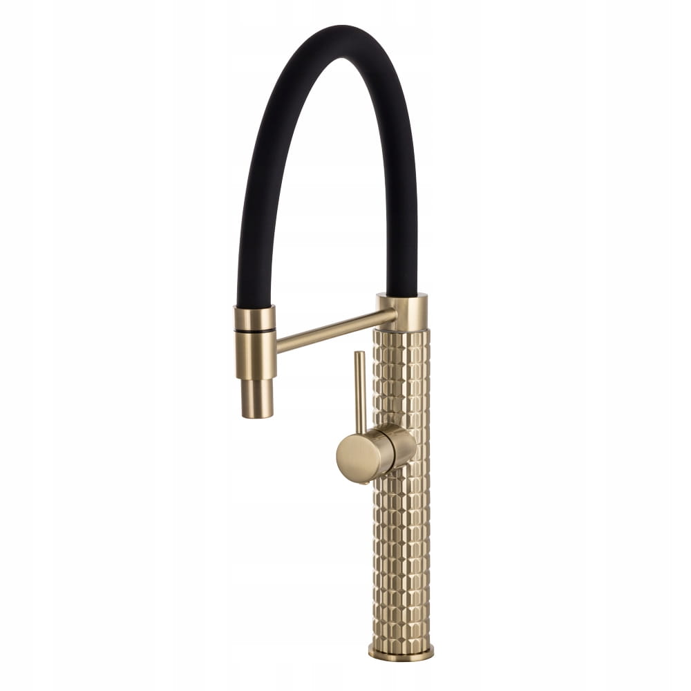 Kuchyňská baterie Full Pro Brushed Gold Gamma