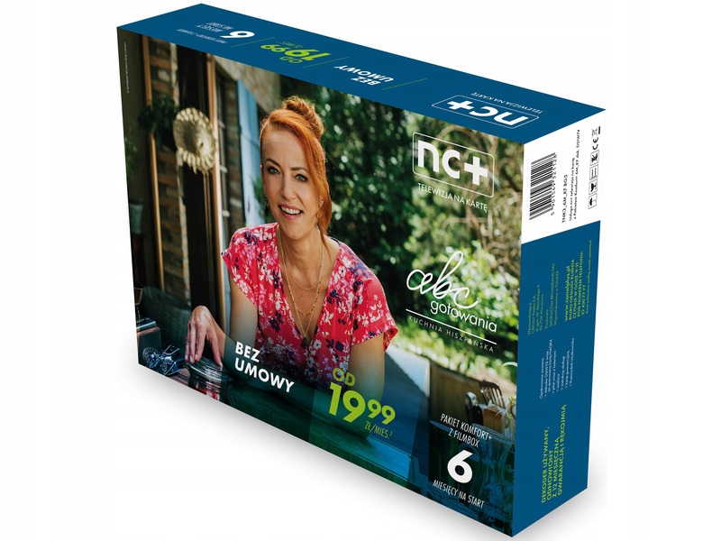 Dekoder NC+ TnK 6 m-c na start z FilmBox