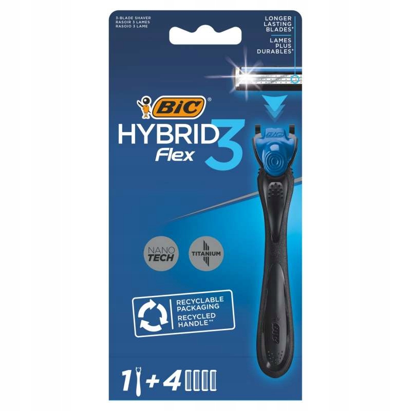 

Bic HYBRID3 Flex BLISTER4 Maszynki Do Golenia