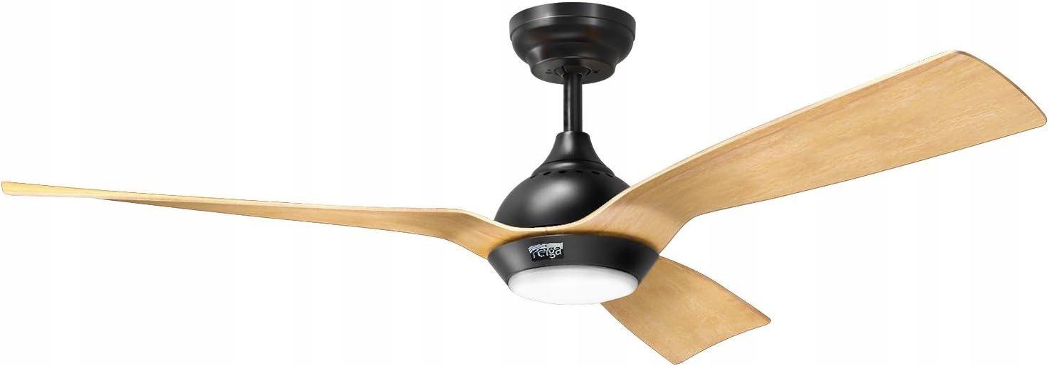Reiga stropný ventilátor 132 cm Led diaľkový ovládač 6 rýchlostí do interiéru/vonku