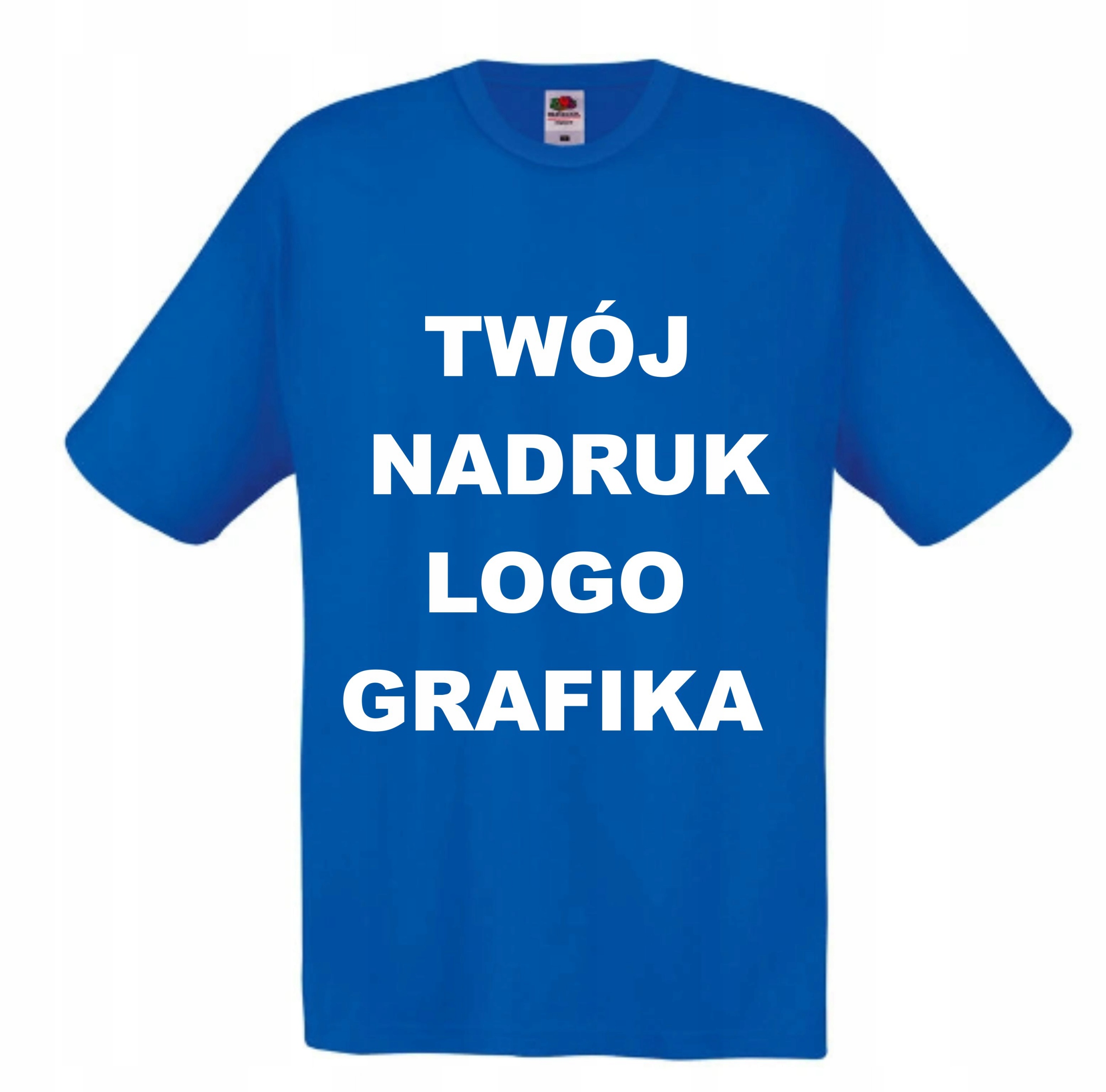 

T-shirt Koszulka z Własnym Nadrukiem napisem L