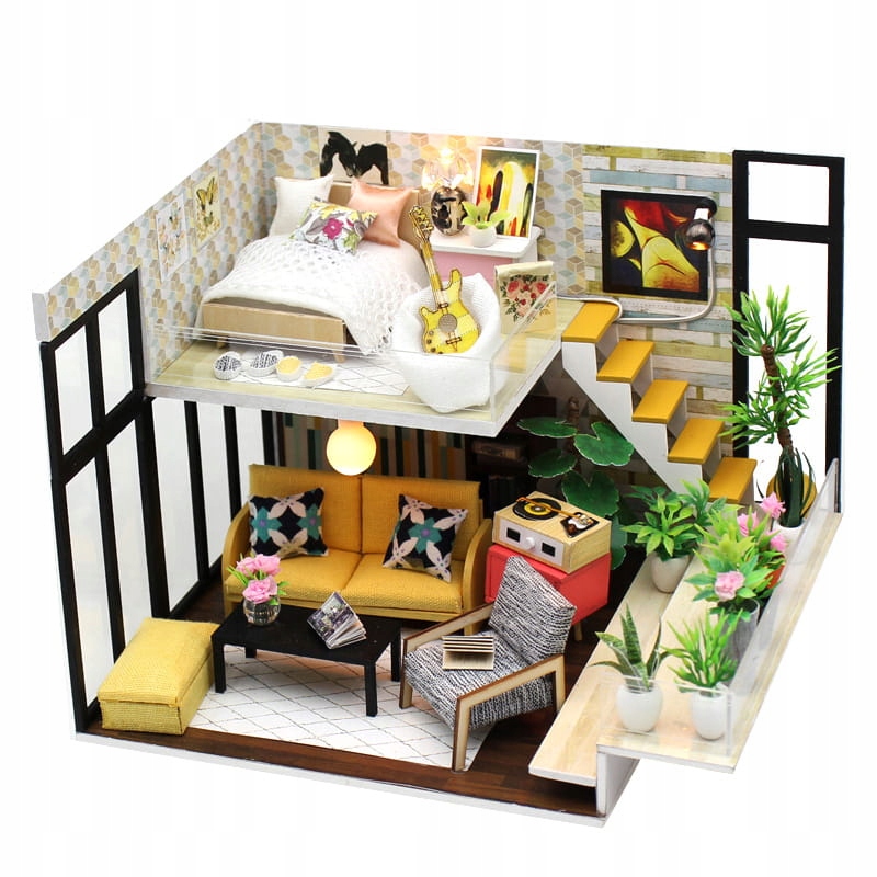 Miniaturowy Domek Duńskie Hygge Lifestyle Relax Skandynawia Kopenhaga