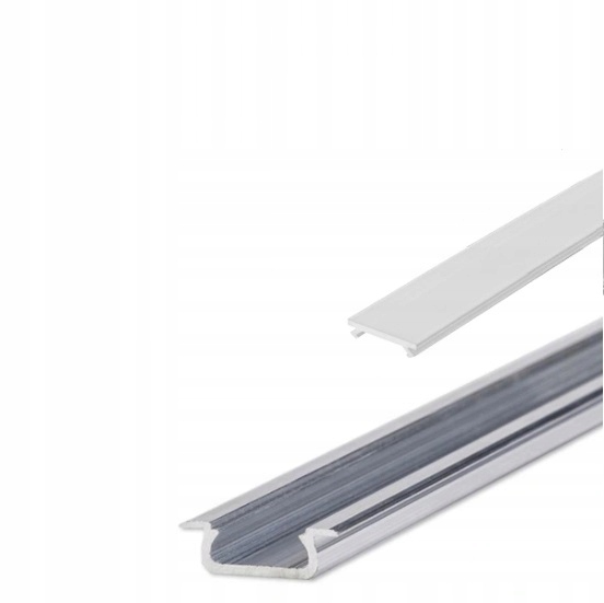 

Profil aluminiowy do Led wpuszczany Z 2m + klosz