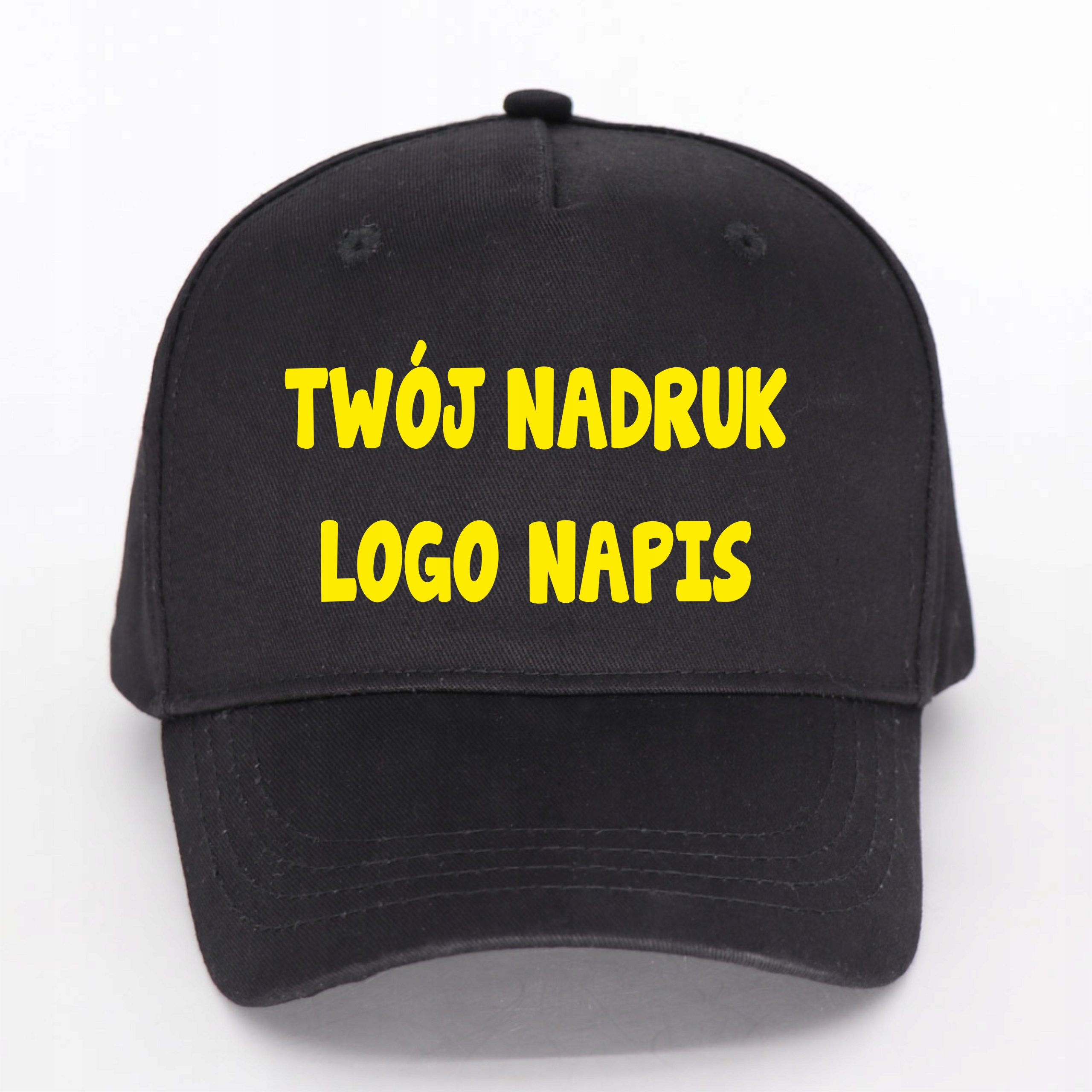 

Czapka baseball z daszkiem Własnym Nadrukiem logo