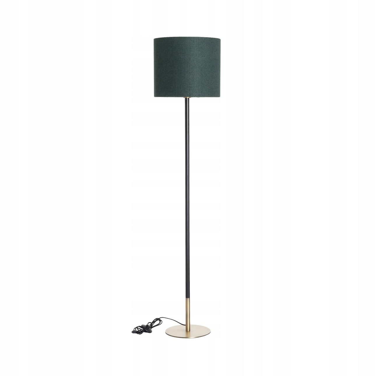 Dekoria Podlahová lampa Hailey Dark Green 162 cm