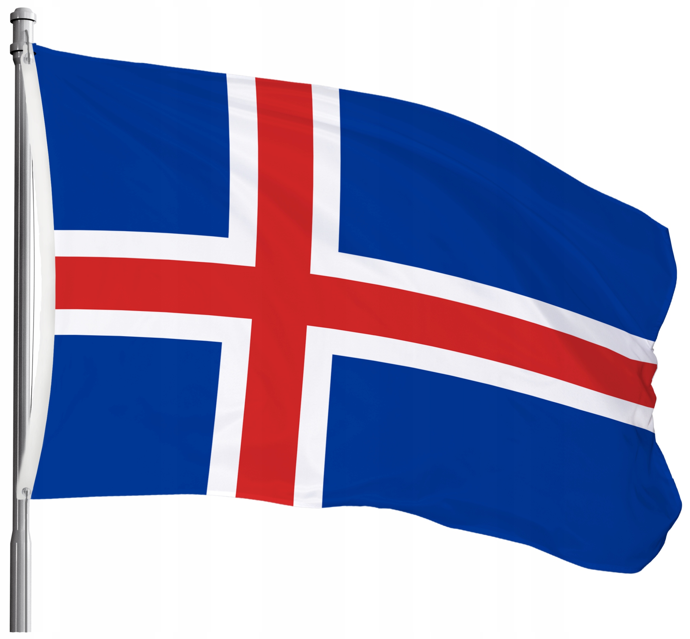 

Flaga Masztowa Islandii Islandia Premium 112x70 cm