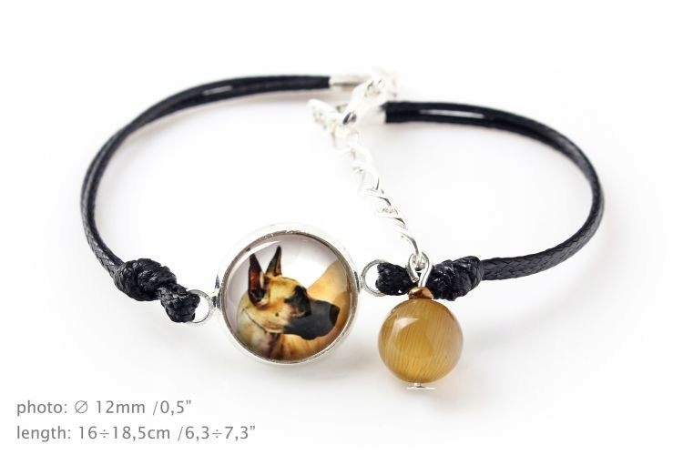 

Dog niemiecki Bransoletka Twoje zdjęcie Handmade