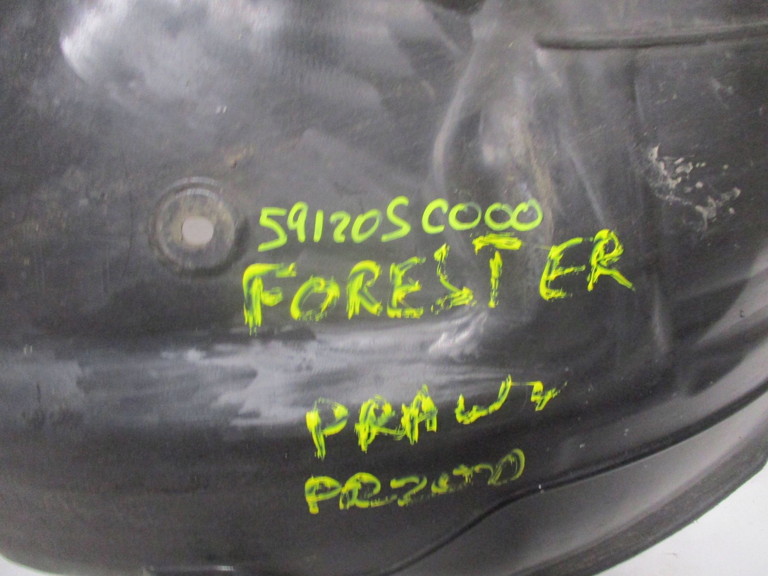 mudguard front front right SUBARU FORESTER SH 59120SC000