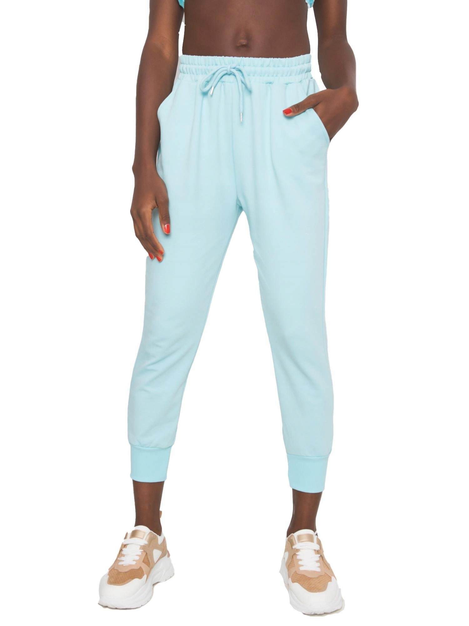 

Spodnie Dresowe Dresy Damskie Wygodne - S/m