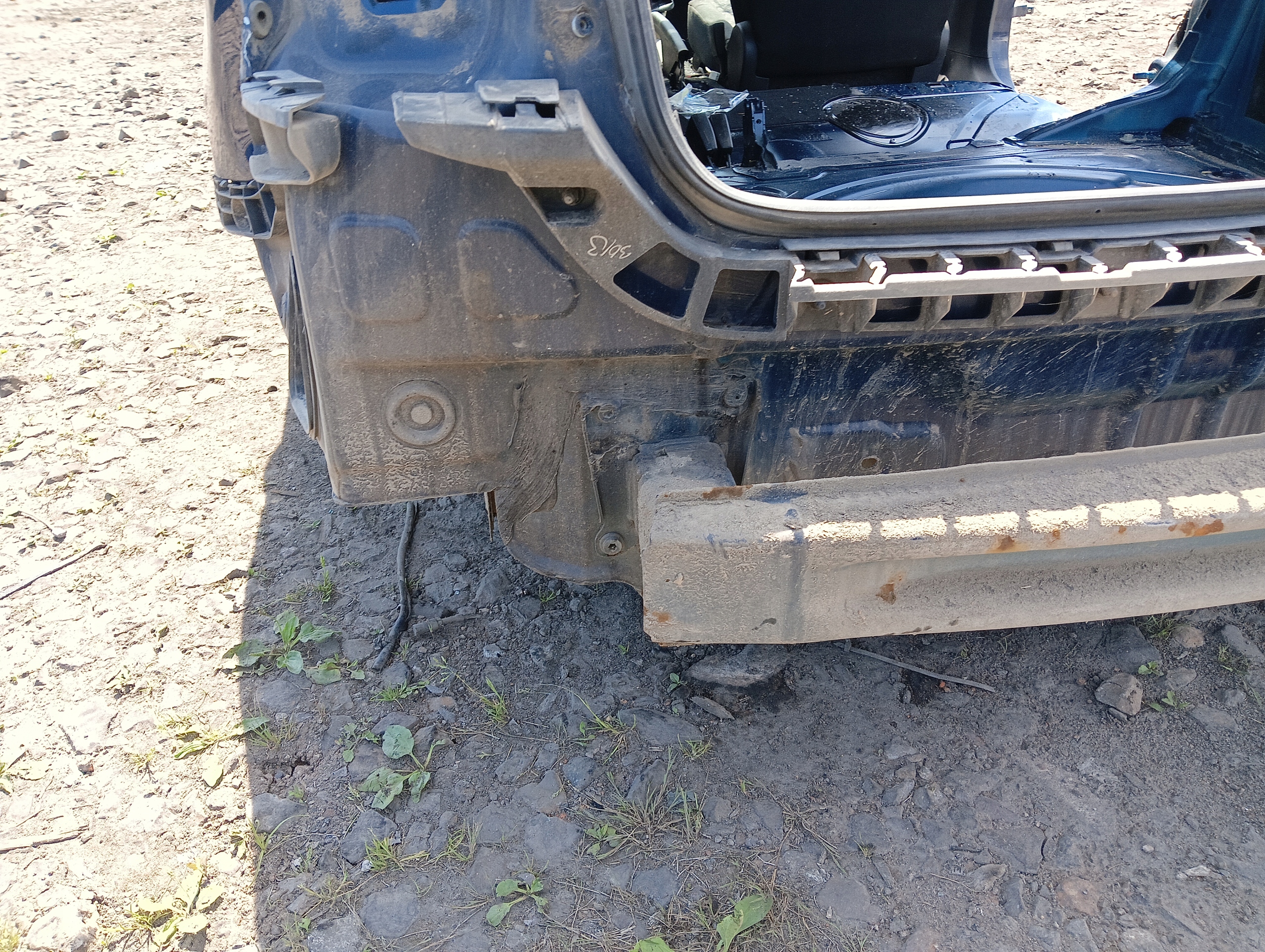 PAS TYLNY SKODA RAPID (2012-2017) LF5A Stan opakowania zastępcze