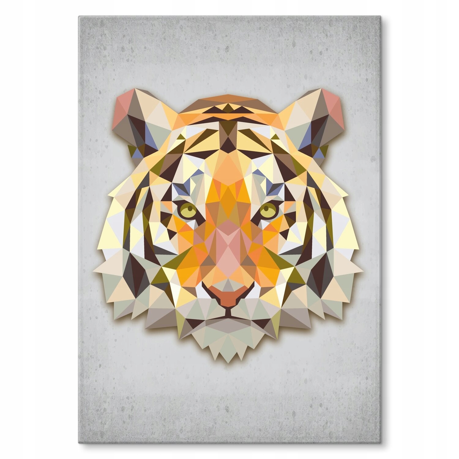 Kovový plakát Tygr grafický Dárek 30 x 42 cm