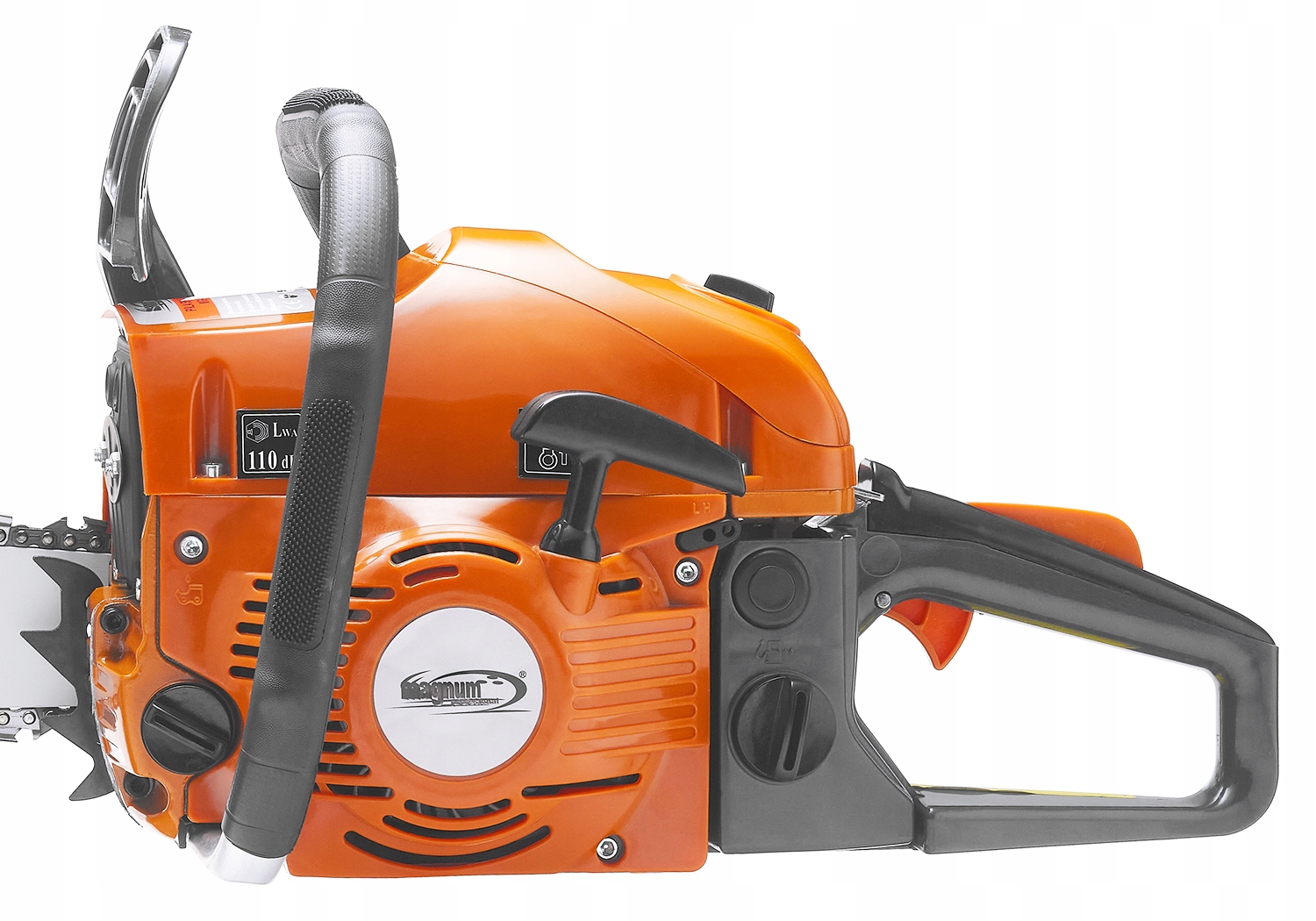 PIŁA SPALINOWA PILARKA ŁAŃCUCHOWA do DRZEWA 5.2KM 2x PROWADNICA ŁAŃCUCH Długość prowadnicy 45 cm