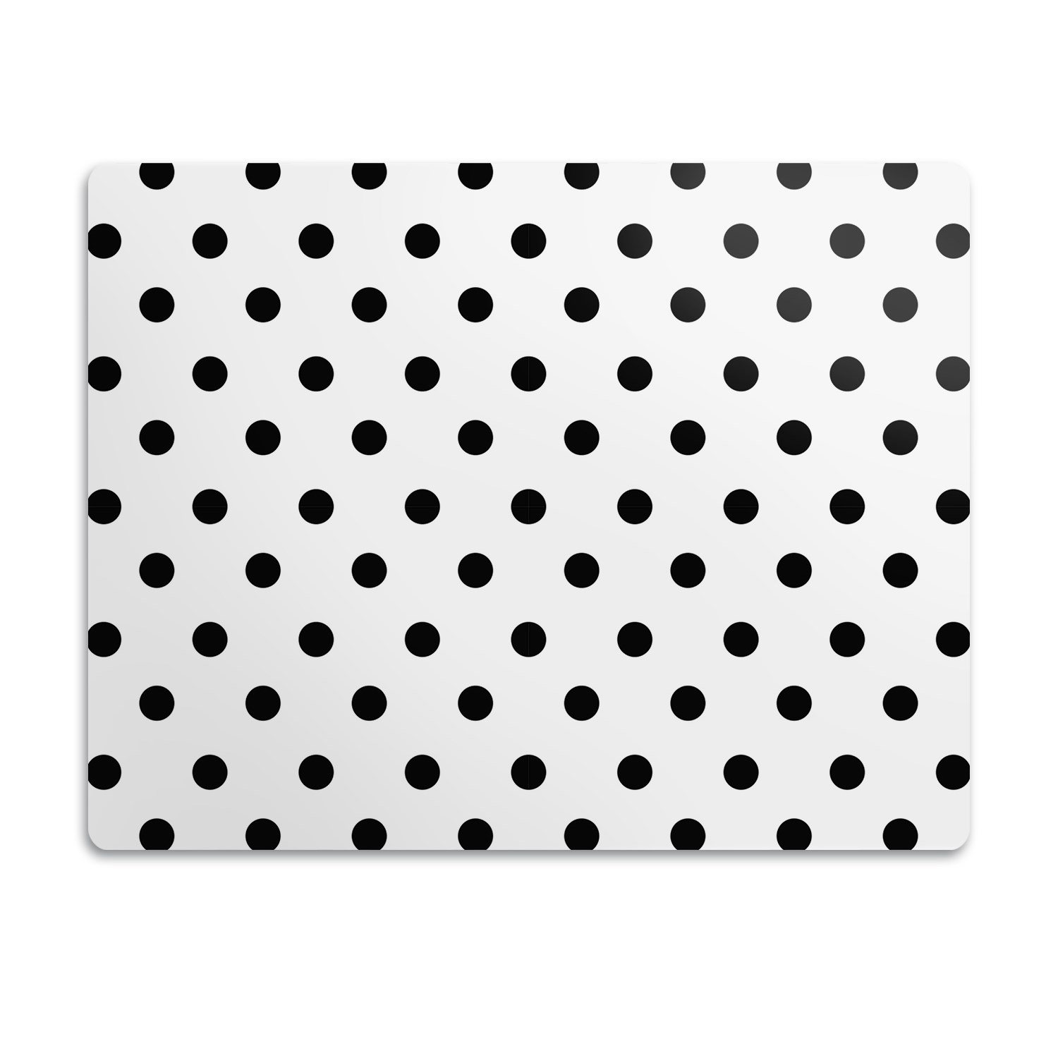 Levně Podložka pro kočky a psa pod misku Puntíky vzor 90x60 cm