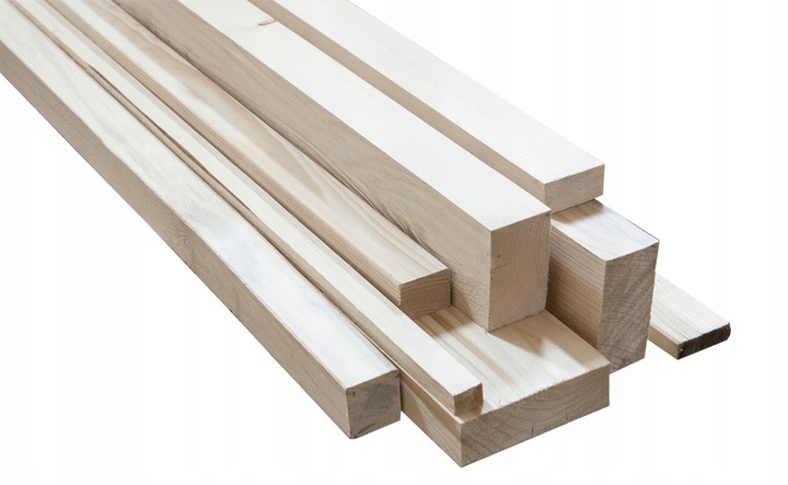 Kantówka strugana ŚWIERK BC 50x50mm 100cm LEGAR ŚWIERKOWY 5x5cm PRODUCENT Grubość 50 mm