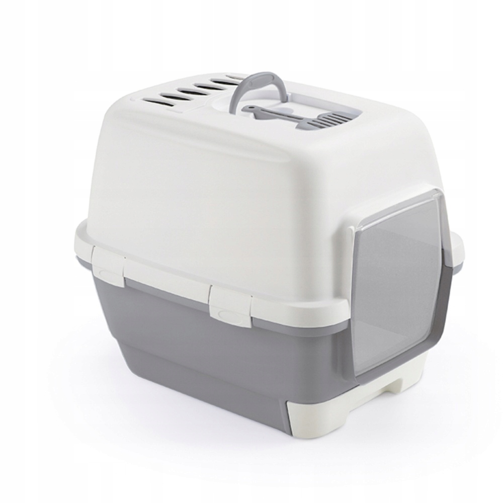 Levně Wc kočka Cathy Clever kryté šedá Zolux