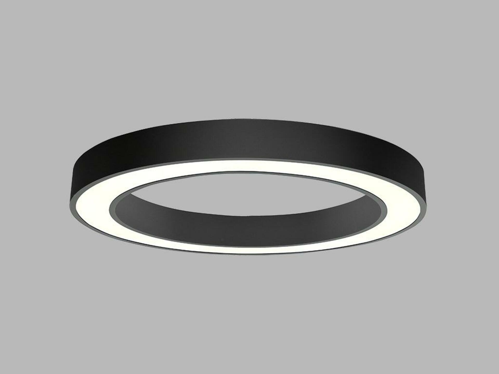 Stropné Led svietidlo LED2 Saturn 60 čierne 50W Cct 3000/4000 Dali
