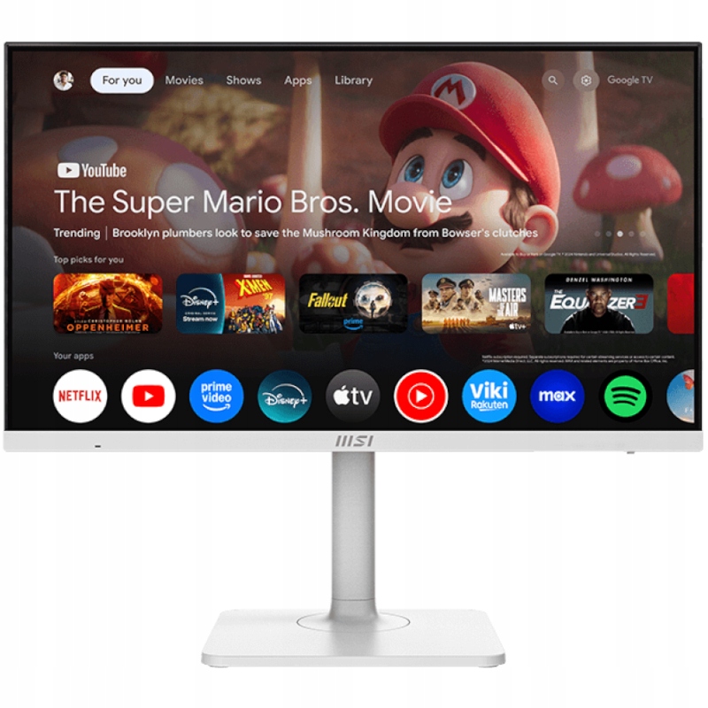 Led Monitor Msi Modern MD272UPSW 27" 3840 x 2160 px Ips Pls
