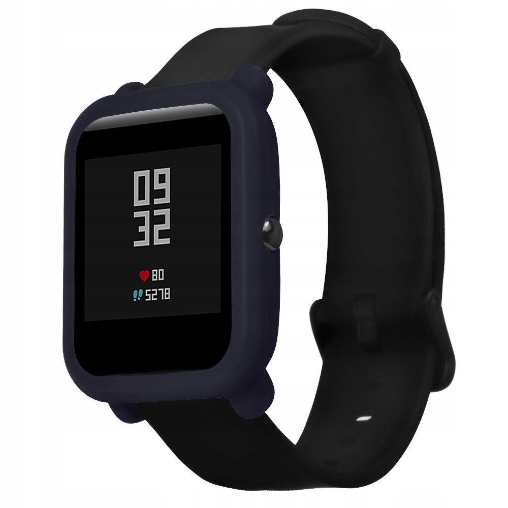 

Etui Silikonowe Do Xiaomi Amazfit Bip Granatowe