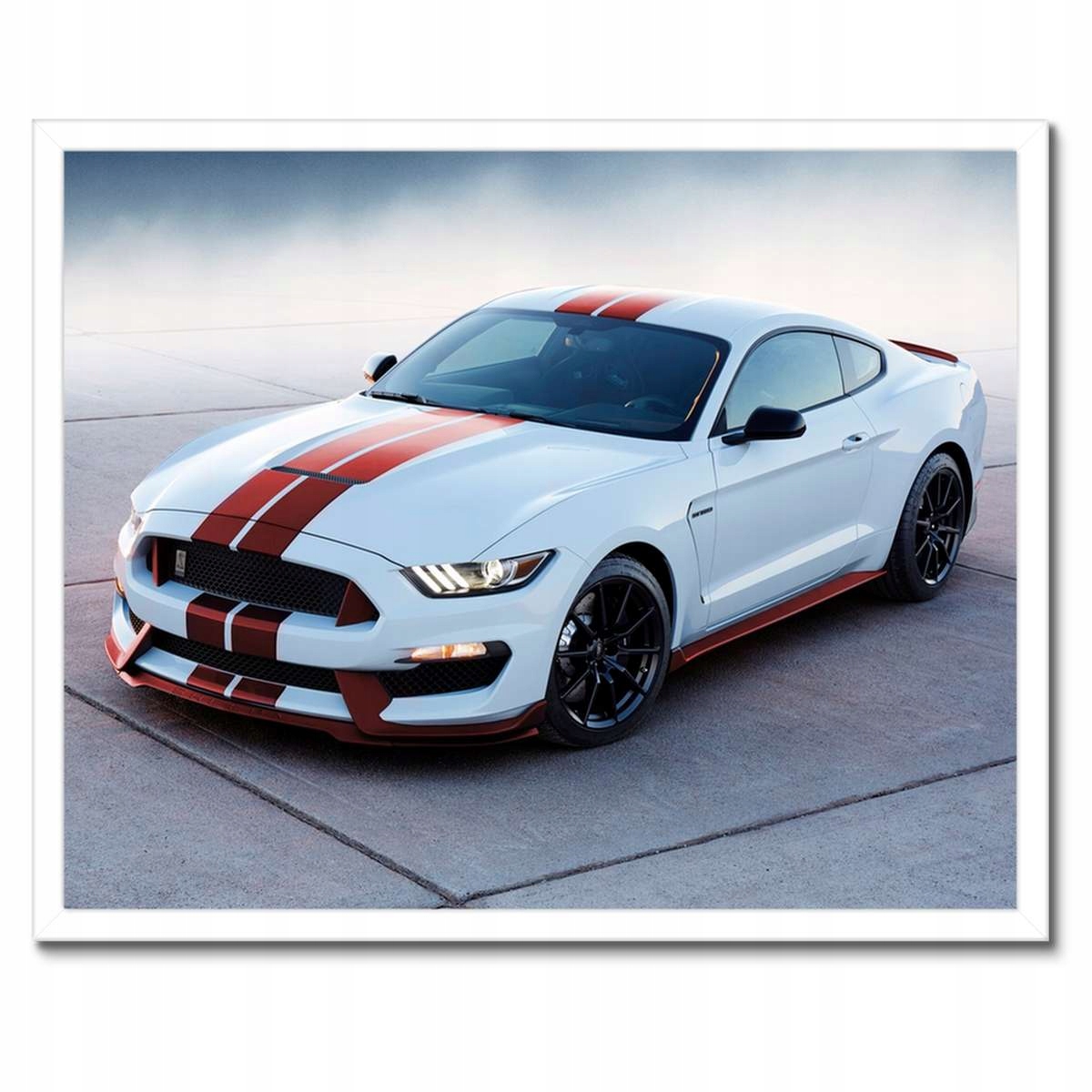 Plakáty v rámu 50x40 Mustang Ford Auto