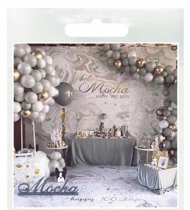 

girlanda złoto srebrna glamour XXL G25