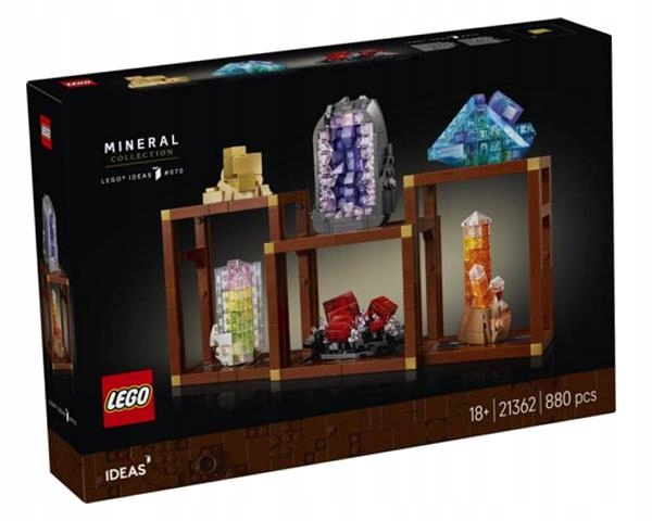Lego(r) Ideas 21362 Kolekce Minerálů V29