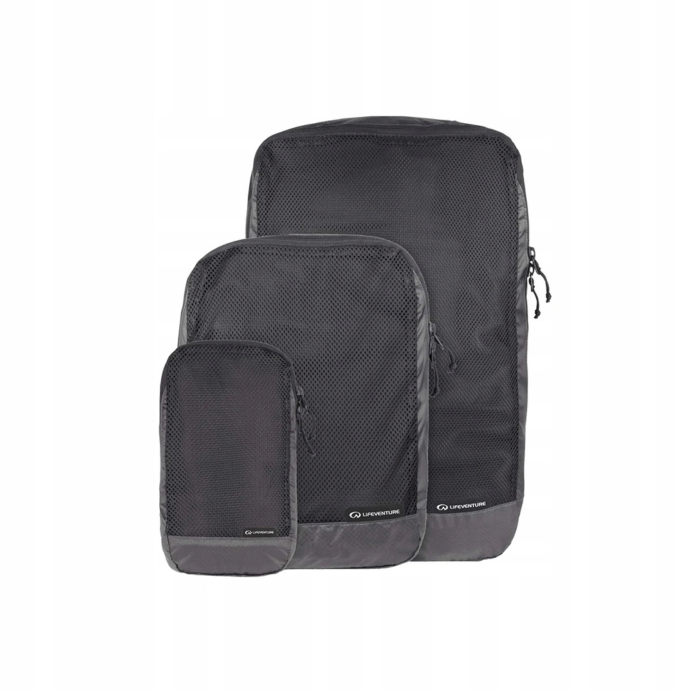 Zestaw organizerów Lifeventure Ultralight Packing Cubes (3-Pack S,m,l)