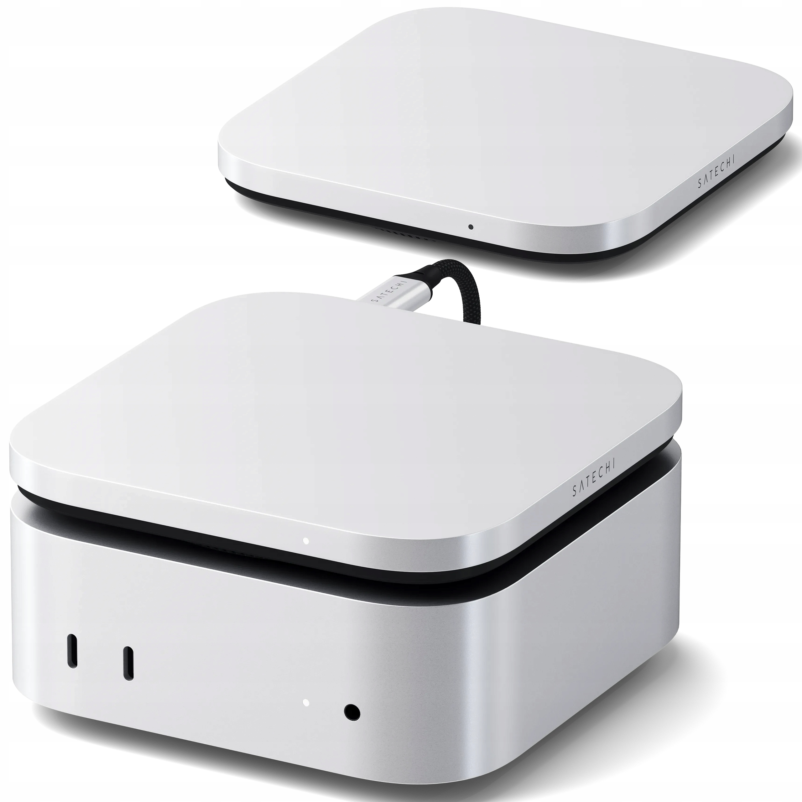 Satechi USB4 Slim Nvme Ssd Enclosure Adapter Dysku NVMe M.2 Ssd Obudowa