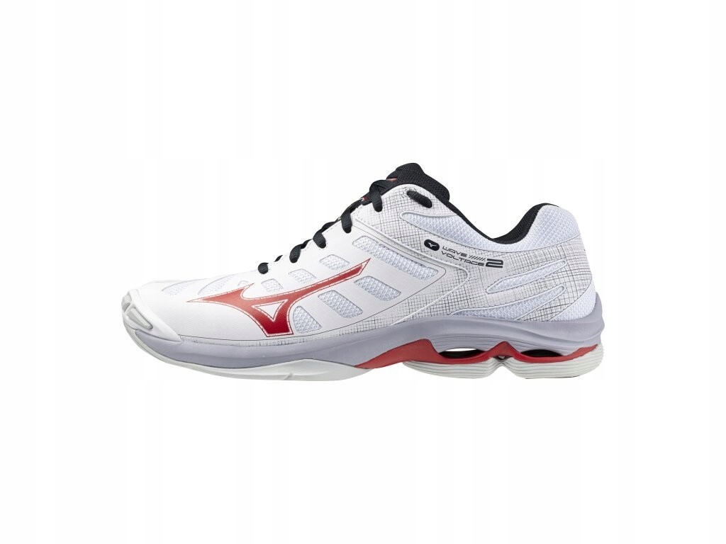 Mizuno Wave Voltage 2 White/Salsa/Black 51.0/15.0