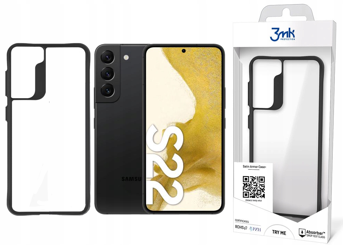 

3mk Satin Armor Case+ do Samsung Galaxy S22 S901