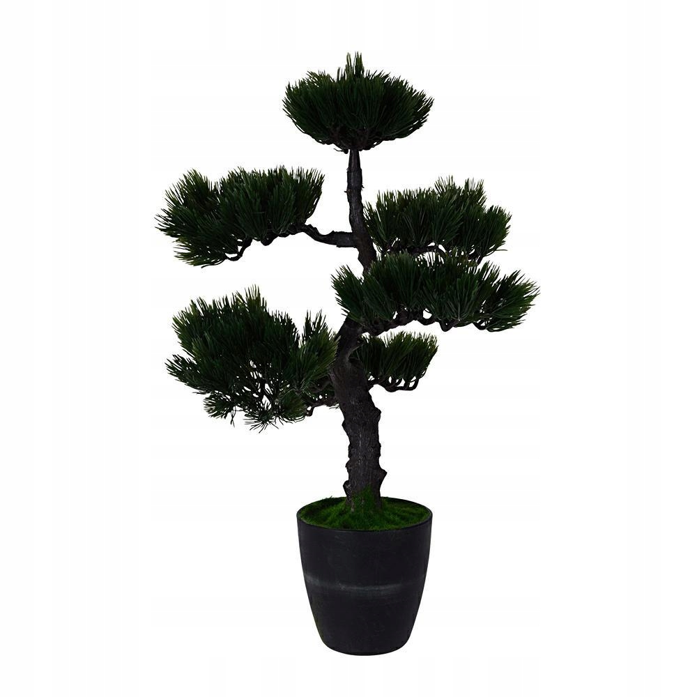 Drzewko Sztuczne Kwiat Bonsai w donicy do Salonu na Taras Duże 50cm