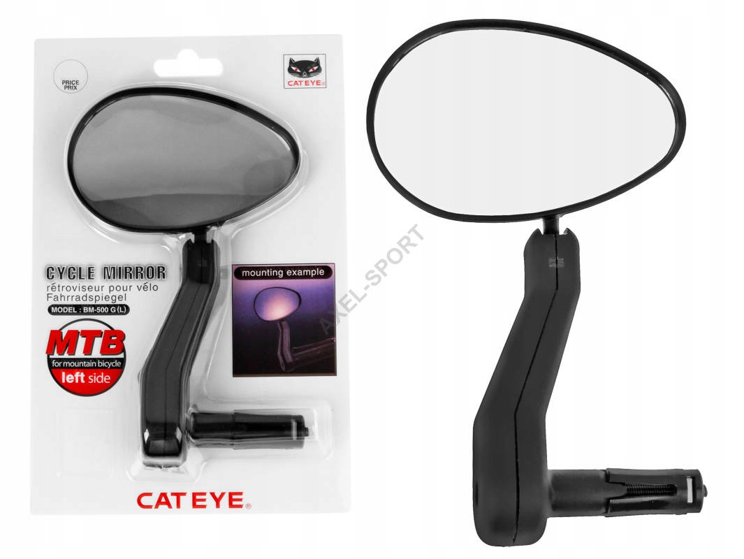

Lusterko Rowerowe Cateye BM-500G Lewe