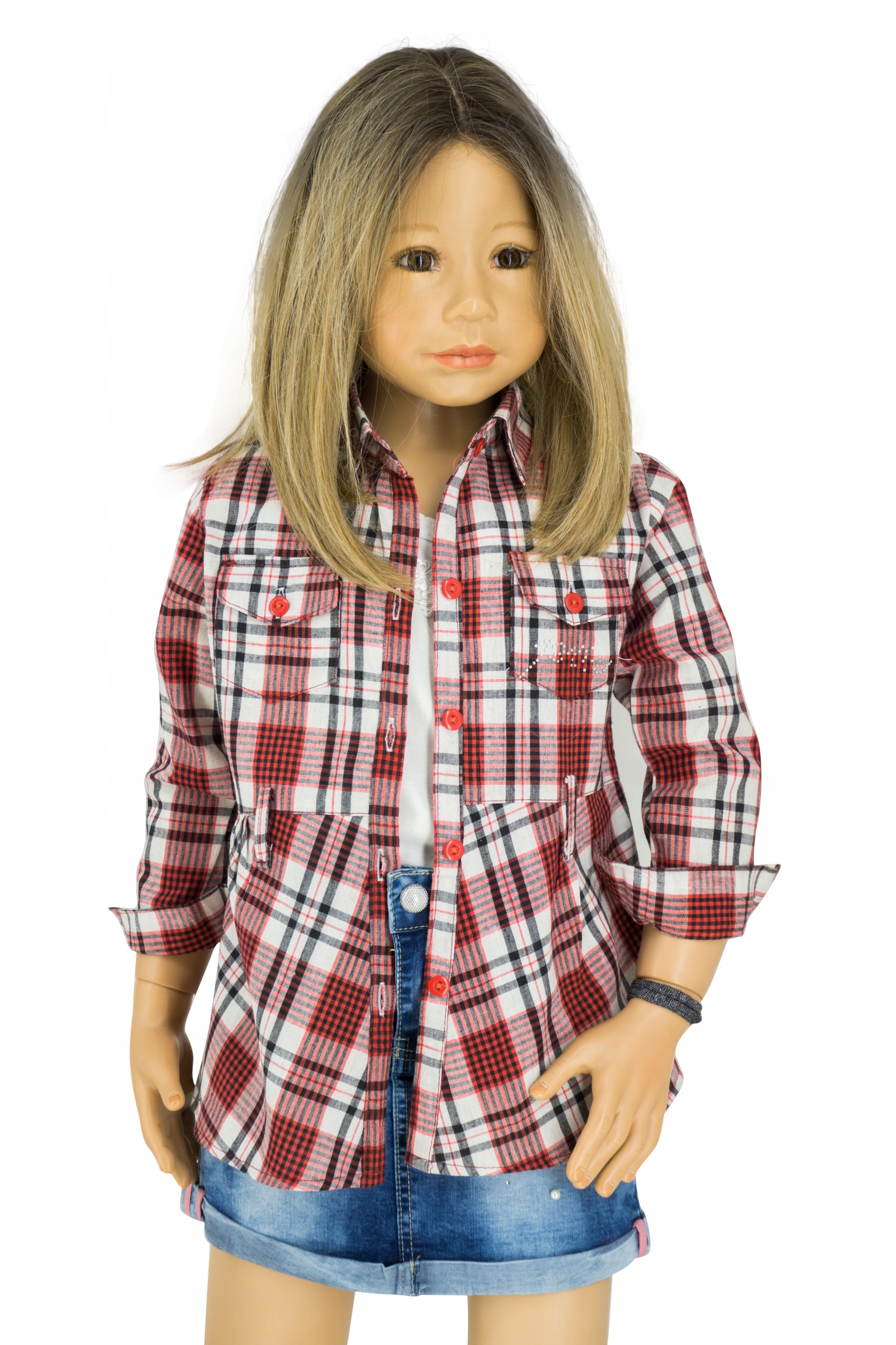 317 Bawełniana koszula rozmiar 110 Rękaw długi rękaw