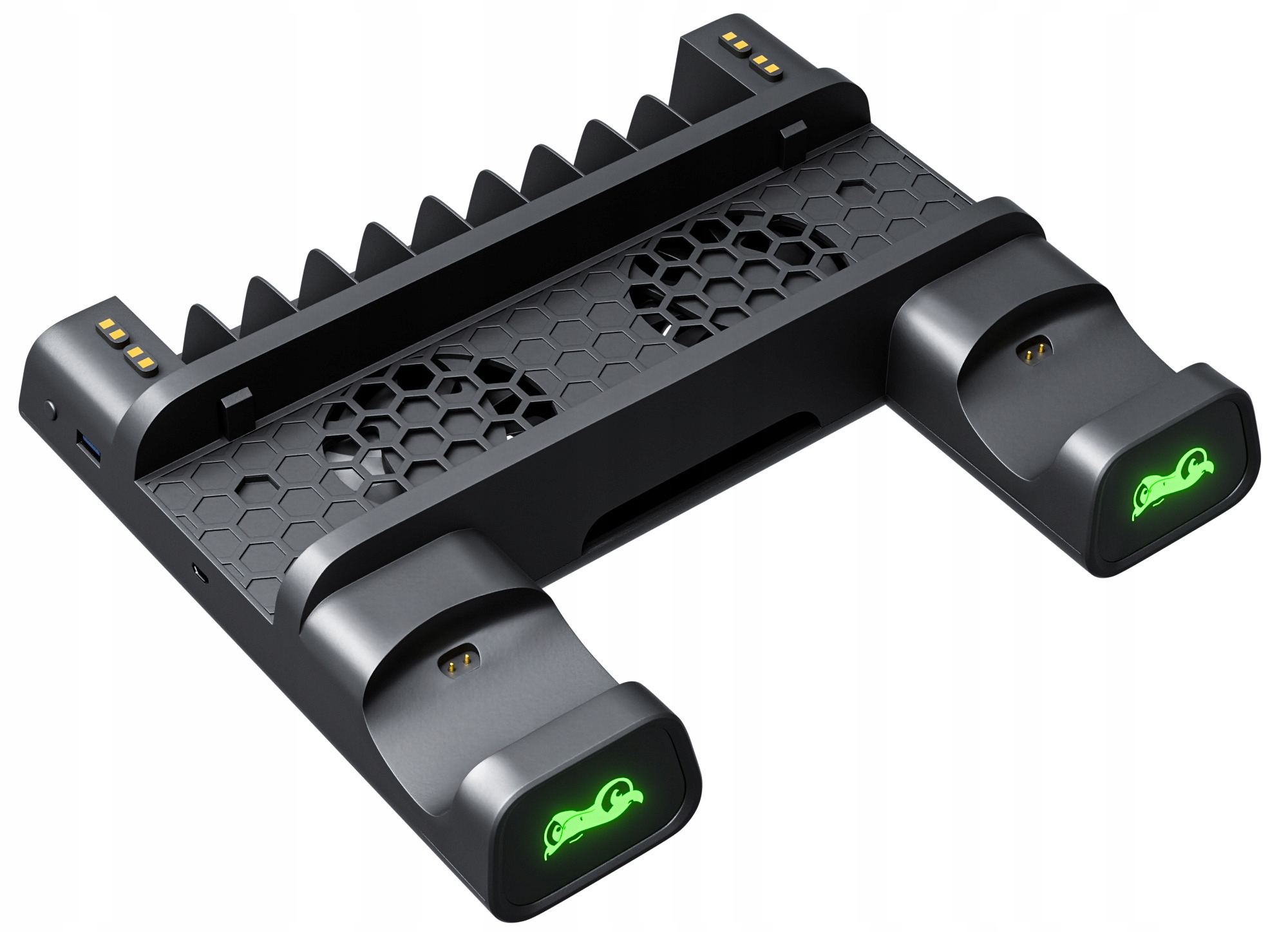 Podstawka chłodząco ładująca Froggiex do PS4 Czarny