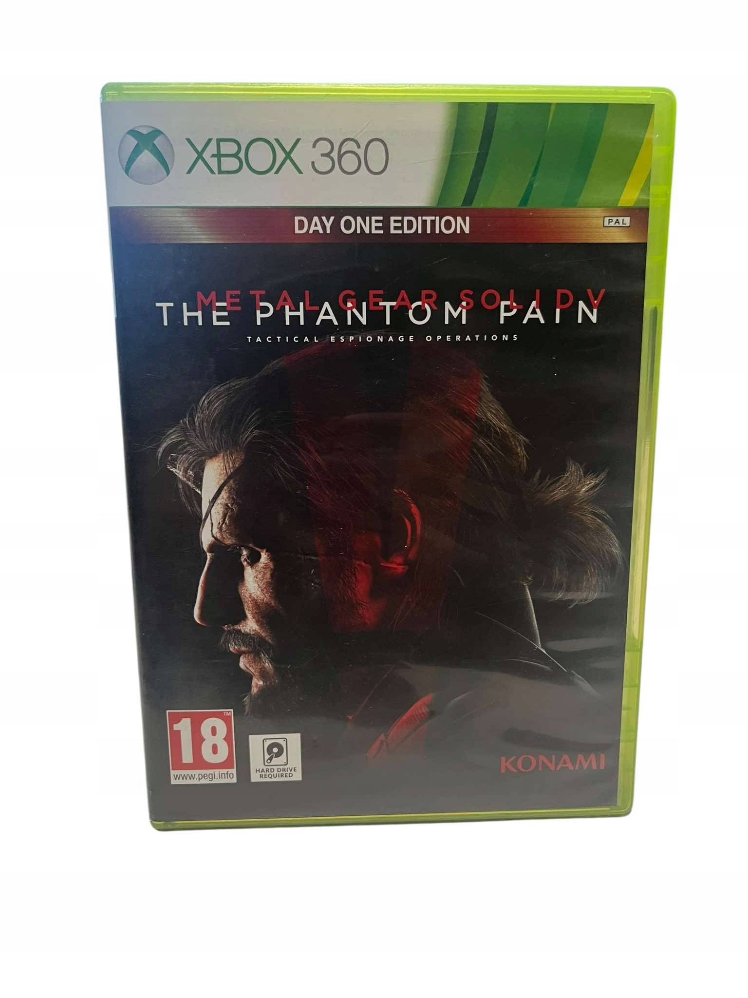Metal Gear Solid V: Phantom Pain D1 Xbox 360 pudełkowa