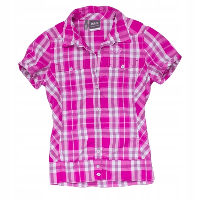 JACK WOLFSKIN BAWEŁNA ORGANICZNA KOSZULA GÓRY S